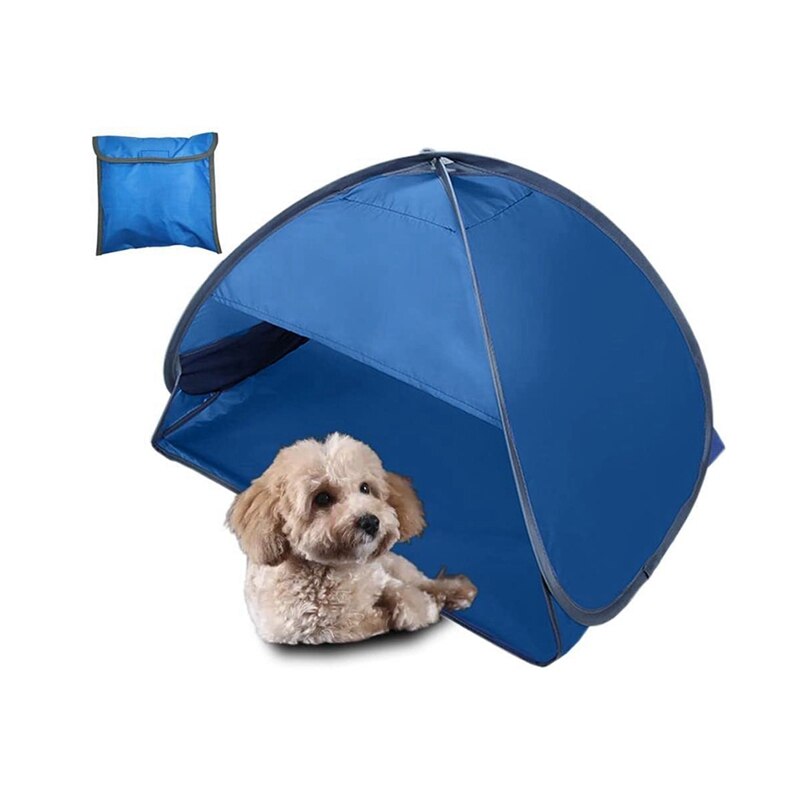 Cheap Goat Tents Mini Pets Beach Sun Shelter,Automatic Open Portable Waterproof Tent, For Beach, Grass,Indoor,Outdoor Camping   
